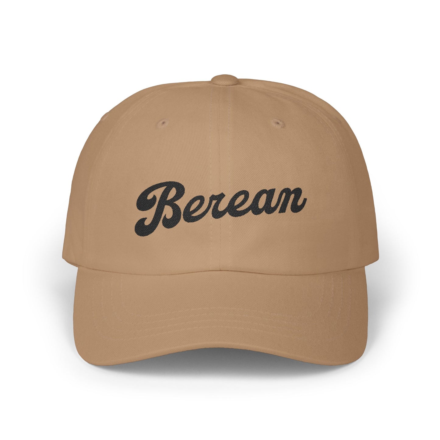 Classic Dad Cap with 'Berean' Embroidery – Perfect for Every Casual Outfit