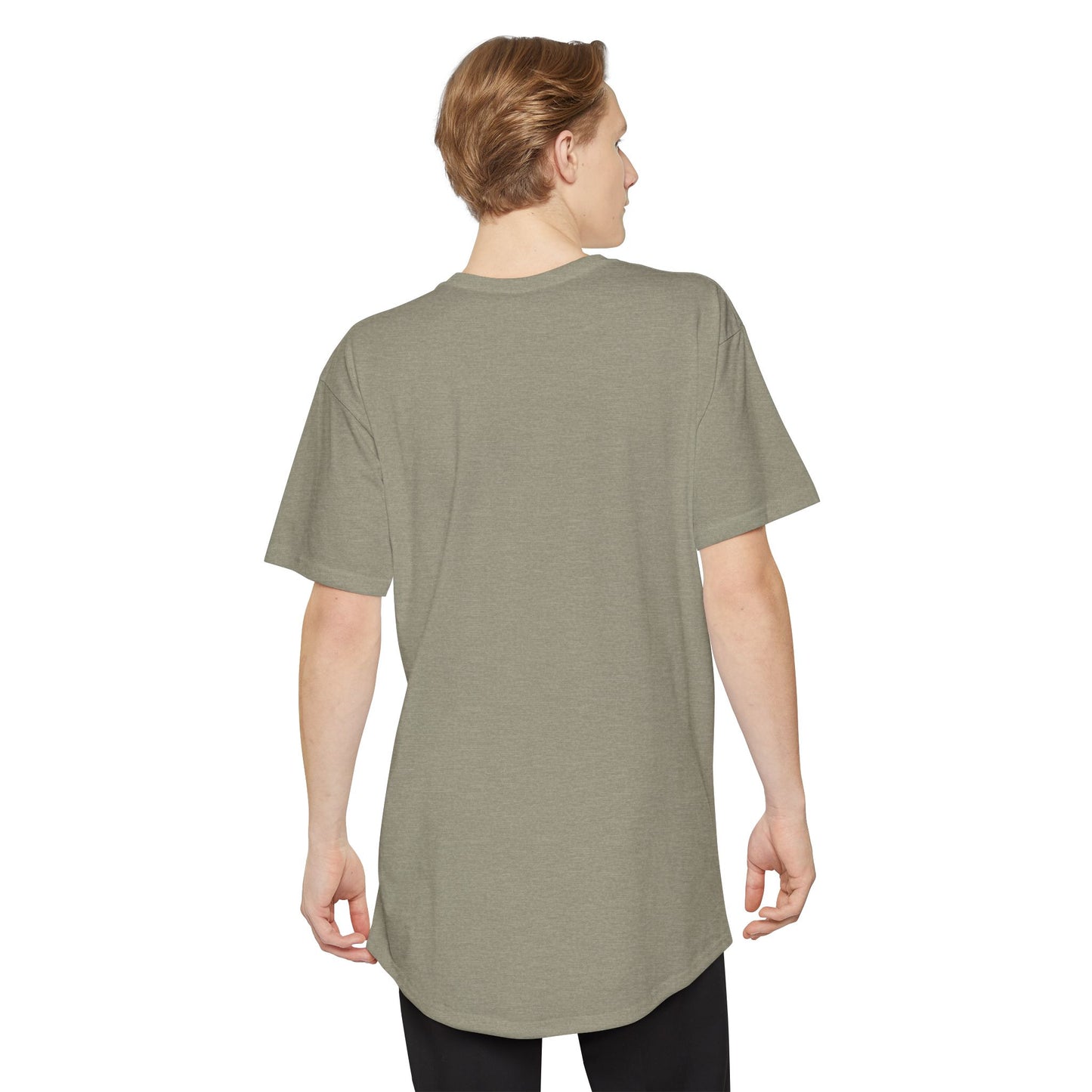 GLOBALU Logo Longline Tee — Minimal Urban Graphic T-Shirt