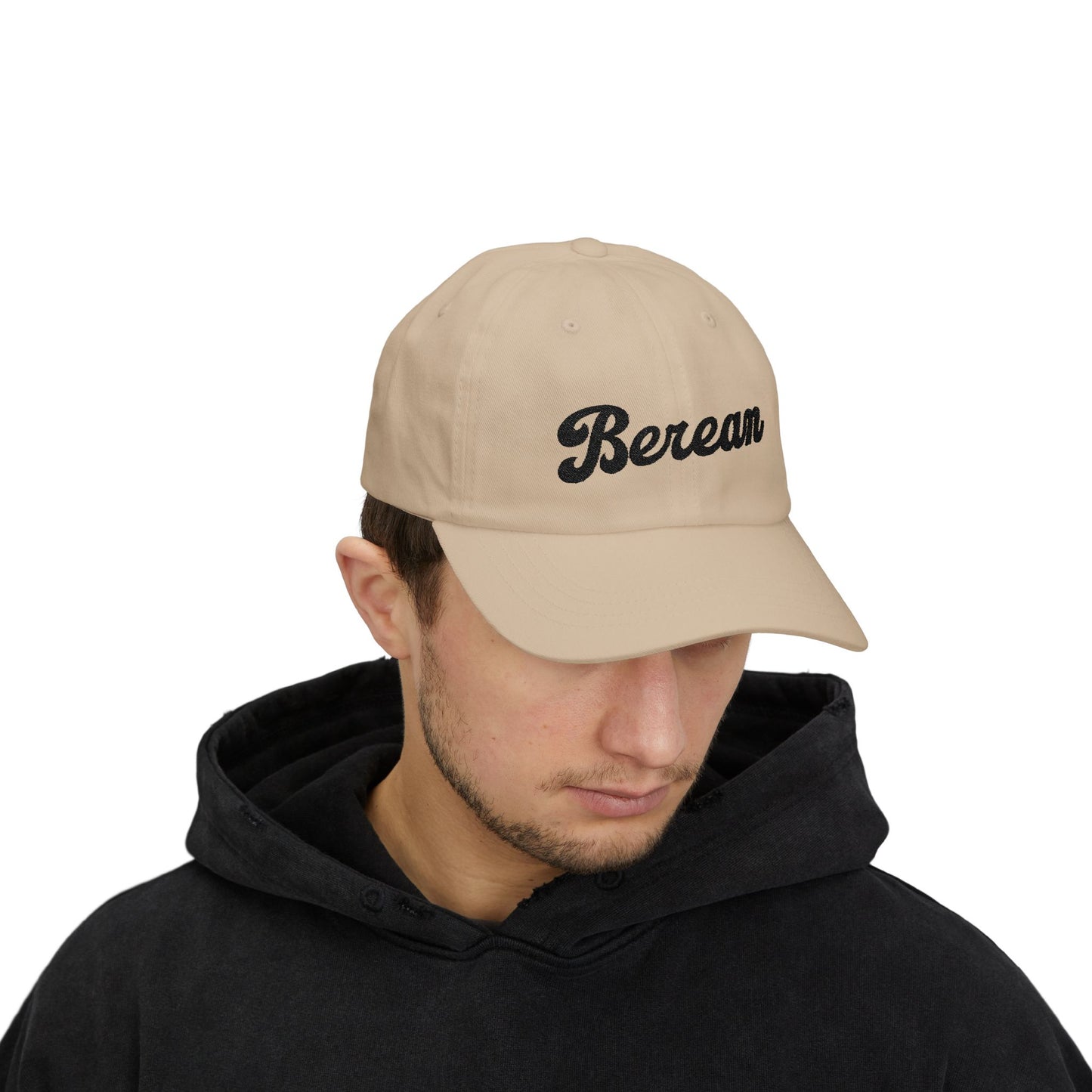 Classic Dad Cap with 'Berean' Embroidery – Perfect for Every Casual Outfit