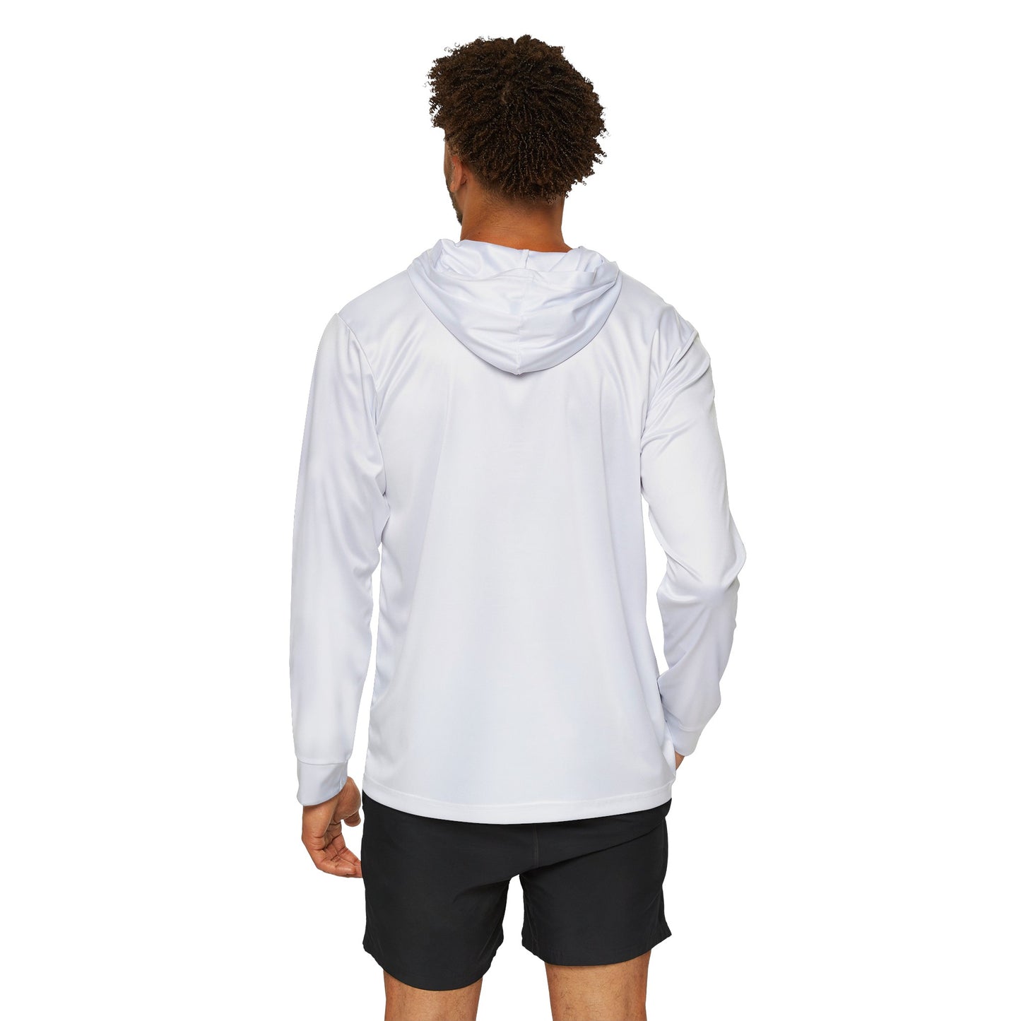 Men's Sports Warmup Hoodie White