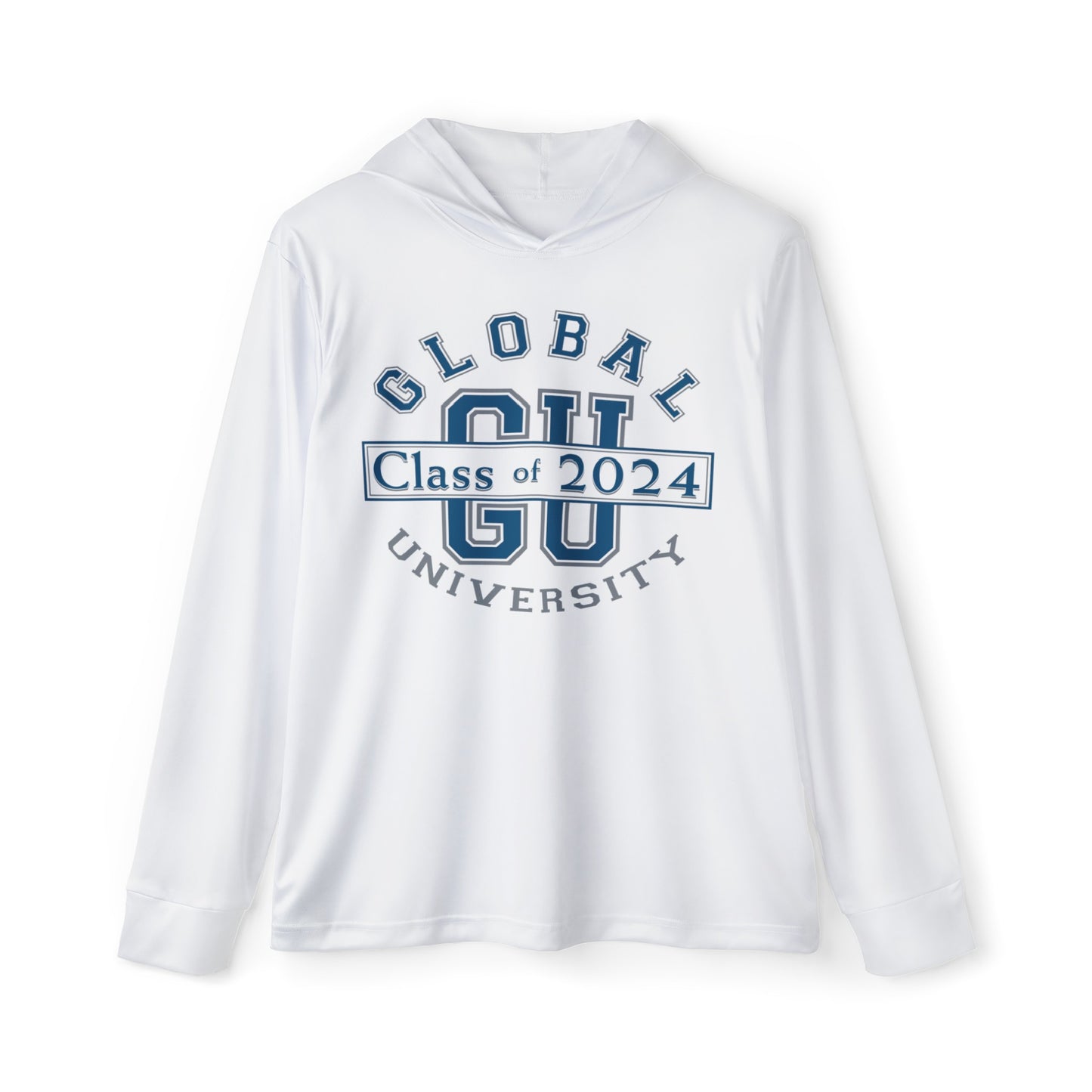 Men's Sports Warmup Hoodie White
