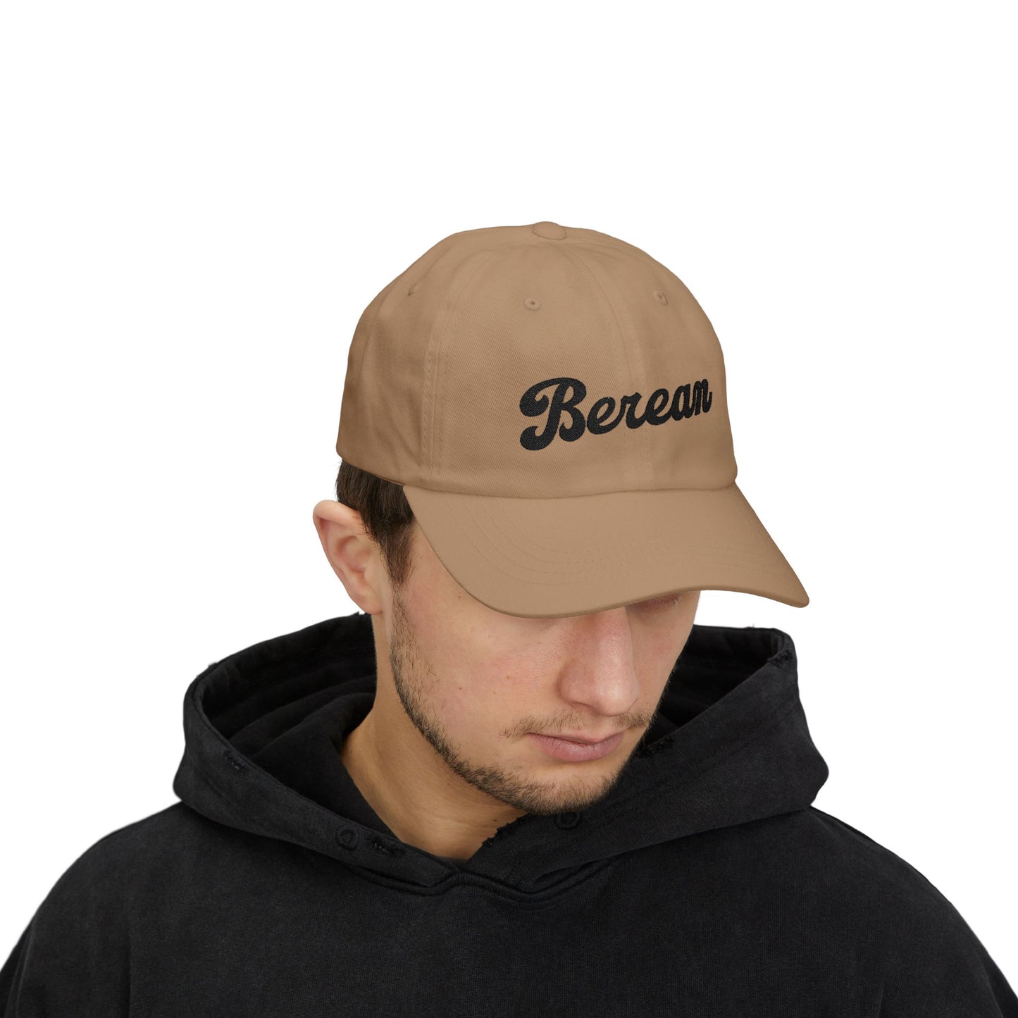 Classic Dad Cap with 'Berean' Embroidery – Perfect for Every Casual Outfit