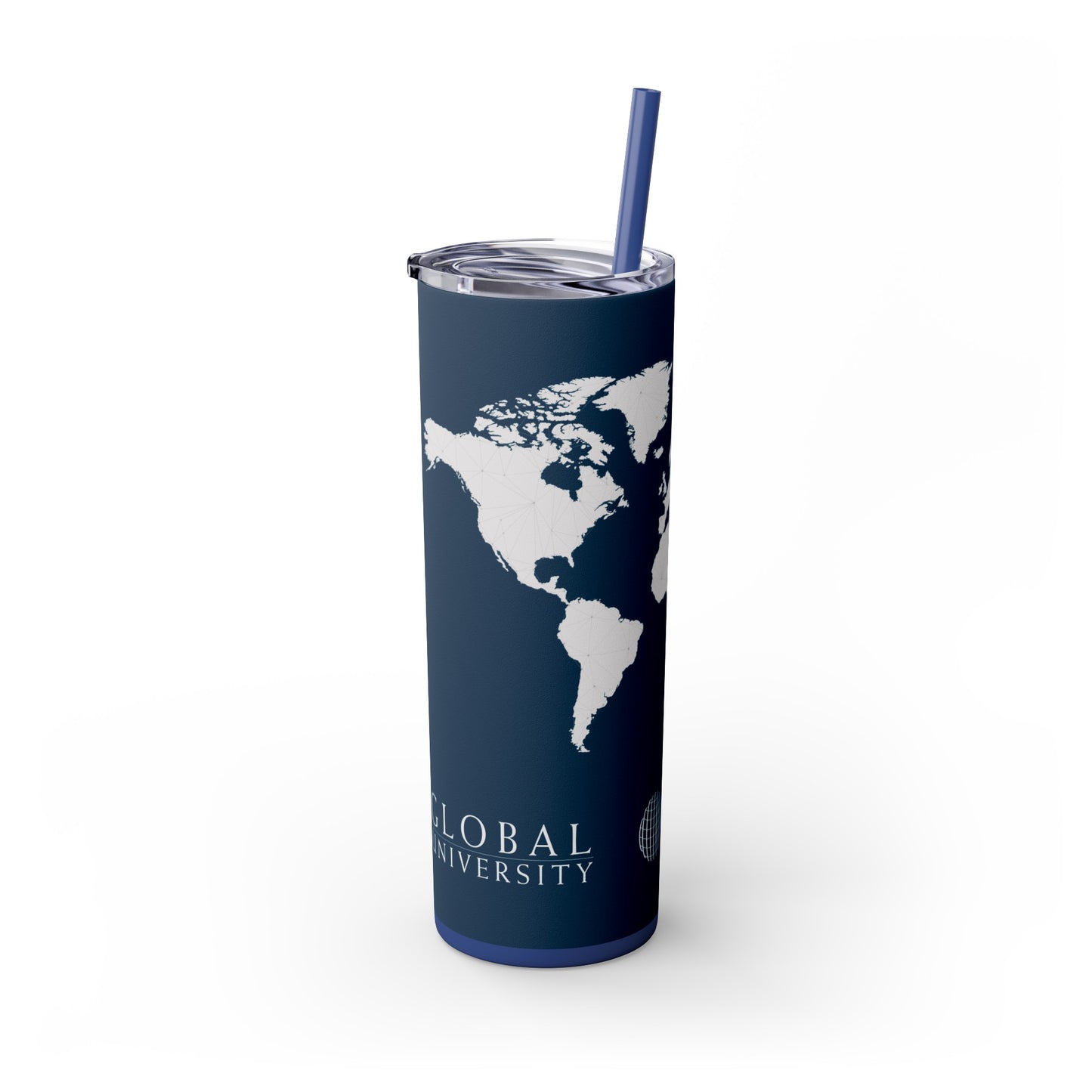 Skinny Tumbler with Straw, 20oz