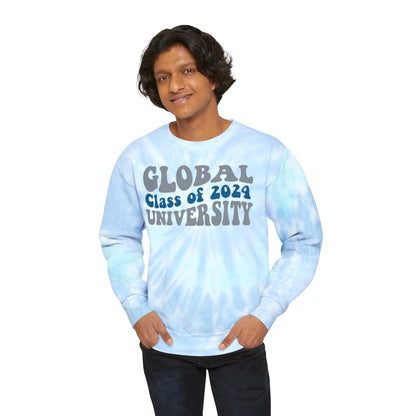 Global University Class of 2024 Tie-Dye Sweatshirt