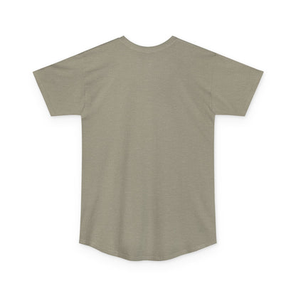 GLOBALU Logo Longline Tee — Minimal Urban Graphic T-Shirt