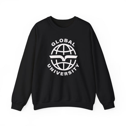 Global University Crewneck Sweatshirt — College Logo Pullover