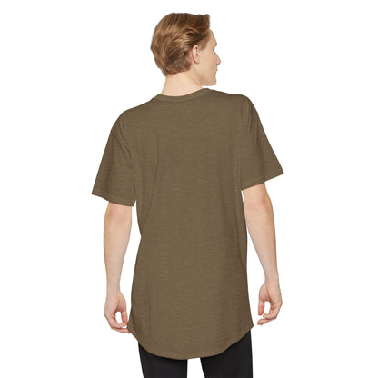 GLOBALU Logo Longline Tee — Minimal Urban Graphic T-Shirt