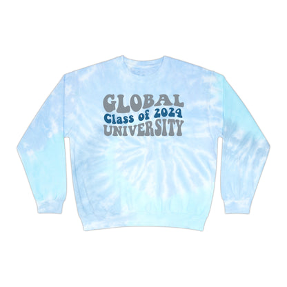 Global University Class of 2024 Tie-Dye Sweatshirt