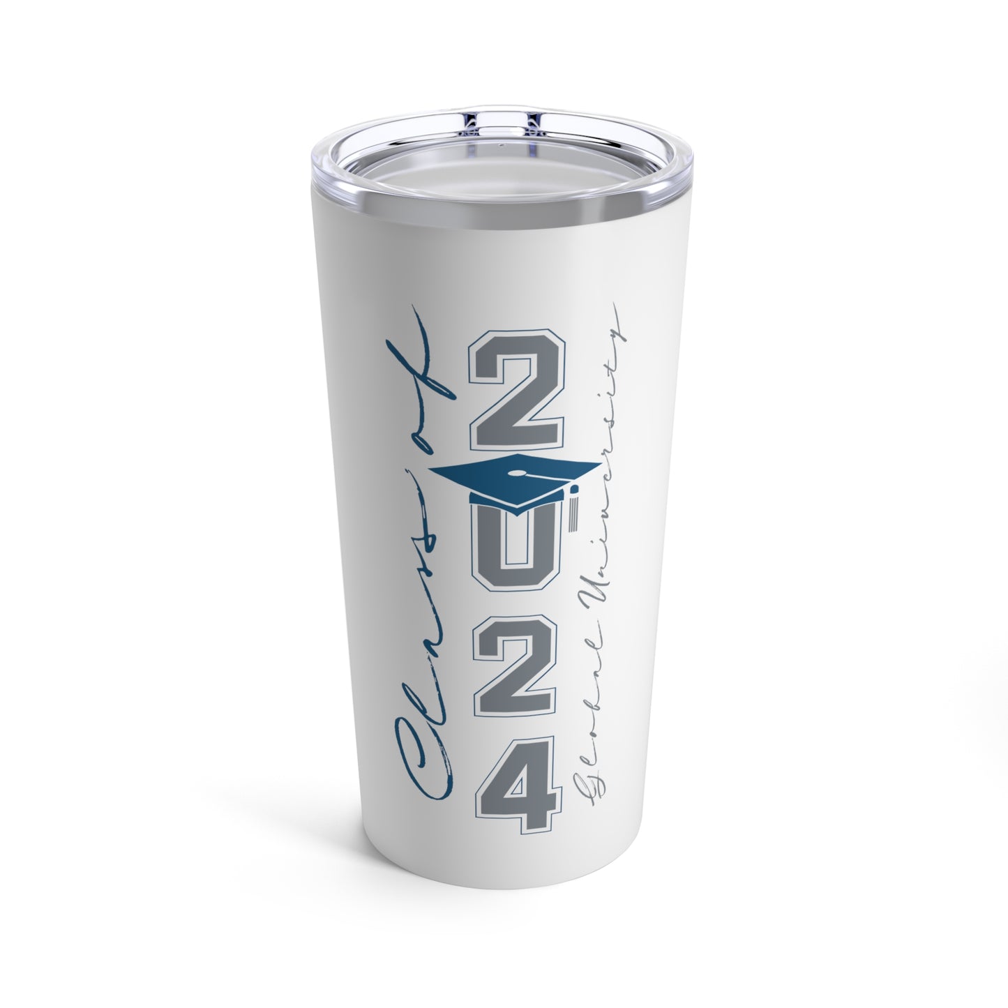 Class of 2024 Tumbler White