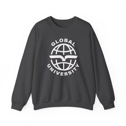 Global University Crewneck Sweatshirt — College Logo Pullover