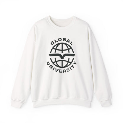 Global University Crewneck Sweatshirt — College Logo Pullover