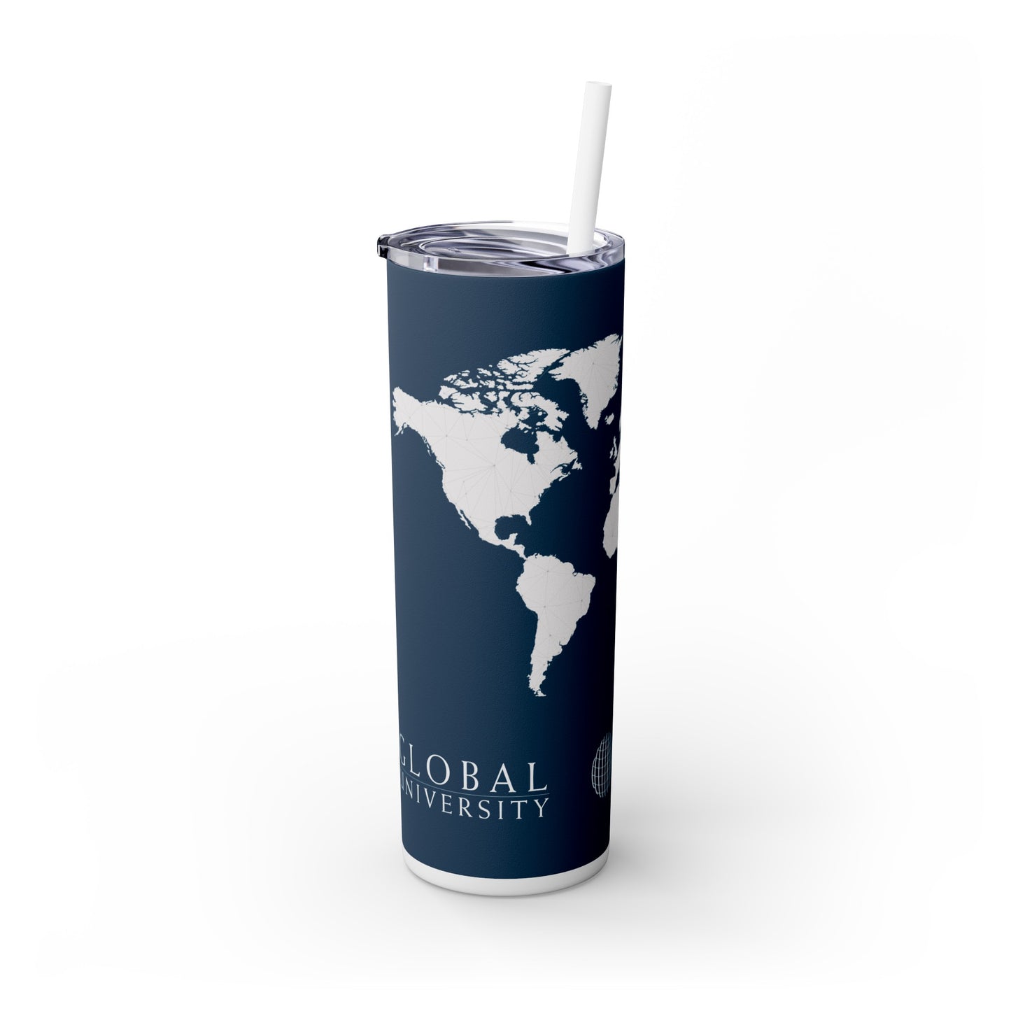 Skinny Tumbler with Straw, 20oz