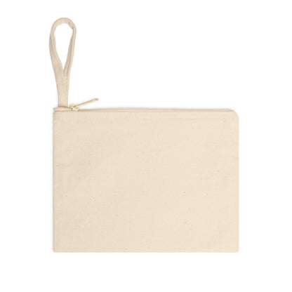 Canvas Zipper Pouch — Global U Logo Accessory Case
