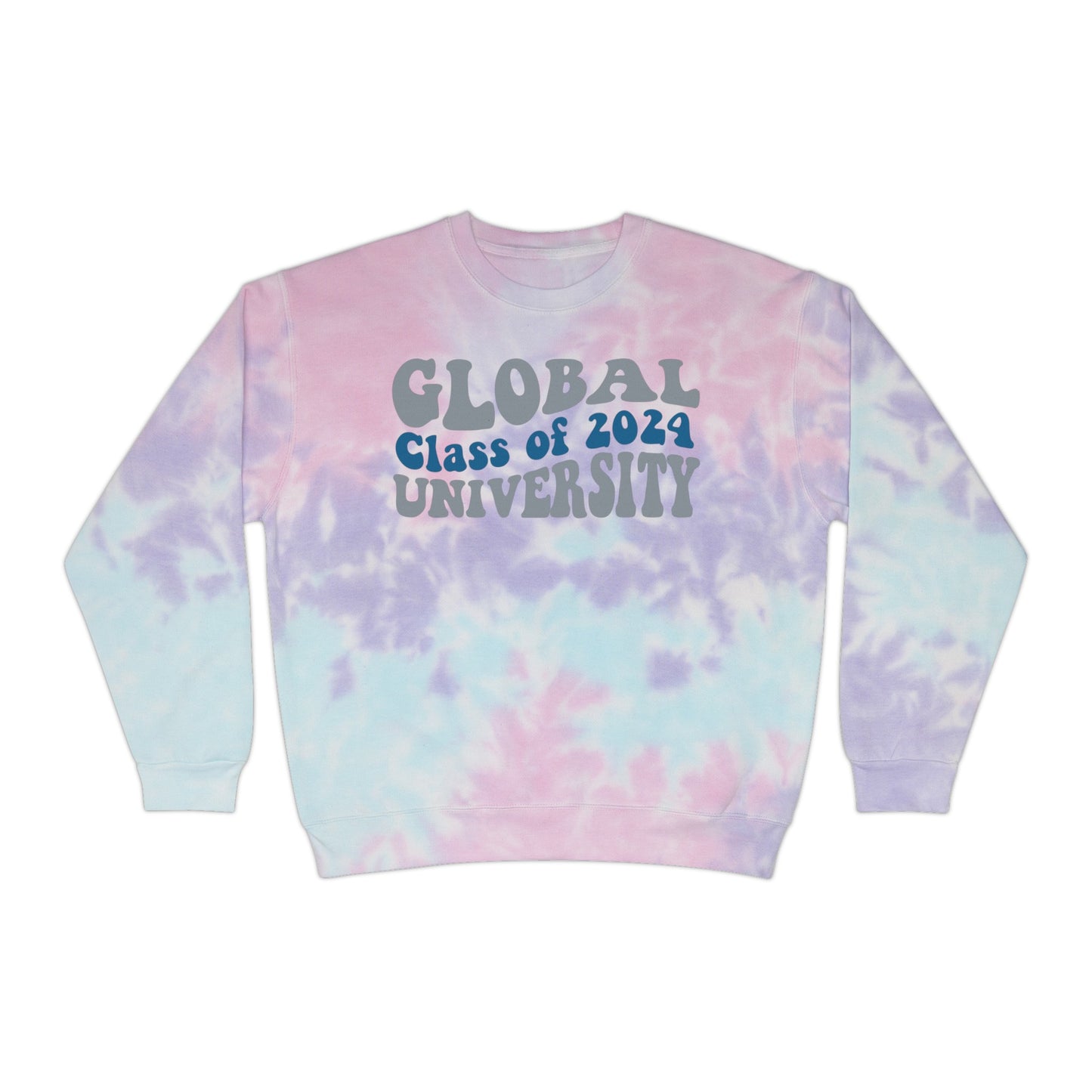 Global University Class of 2024 Tie-Dye Sweatshirt